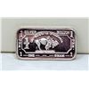 Image 1 : 1 GRAM FINE SILVER BUFFALO BULLION BAR