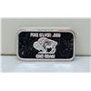 Image 2 : 1 GRAM FINE SILVER BUFFALO BULLION BAR