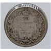 Image 1 : 1919 SILVER CANADA 25 CENTS COIN
