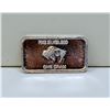 Image 2 : 1 GRAM FINE SILVER BUFFALO BULLION BAR