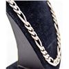 Image 2 : .925 SILVER STAMPED CHAIN LINK MENS CHAIN, 95.5g