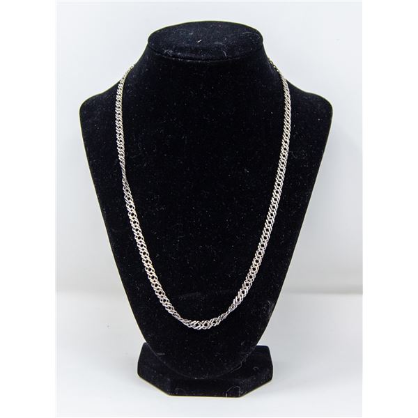 .925 SILVER STAMPED CHAIN/NECKLACE, 14.9g