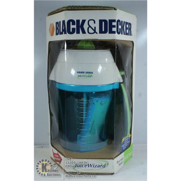 NEW BLACK & DECKER JUICE