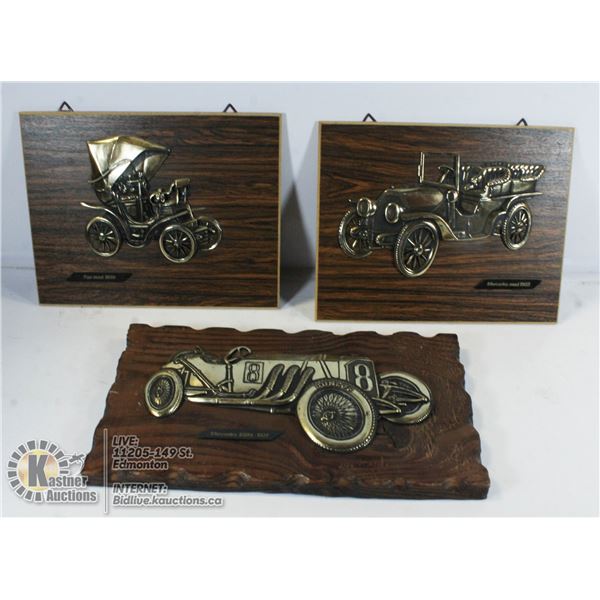 VINTAGE 3 ANTIQUE CARS