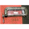 Image 1 : TWO HEAVY-DUTY 10 INDUSTRIAL C-CLAMPS.
