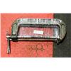 Image 1 : TWO HEAVY-DUTY 10  INDUSTRIAL C-CLAMPS.