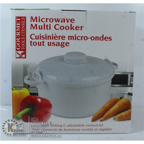 NEW MICROWAVE MULTI-COOKER