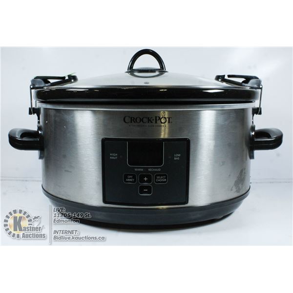 CROCK POT APPROX 6QT