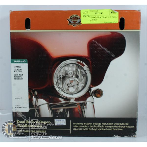 HARLEY DAVIDSON DUAL HALOGEN HEADLAMP KIT