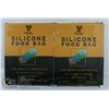 Image 1 : LOT OF TWO 4 PACK SILICONE FOOD BAG