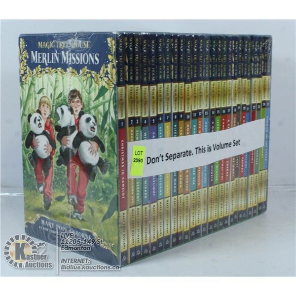 MAGIC TREE HOUSE MERLIN MISSIONS BOOK SET