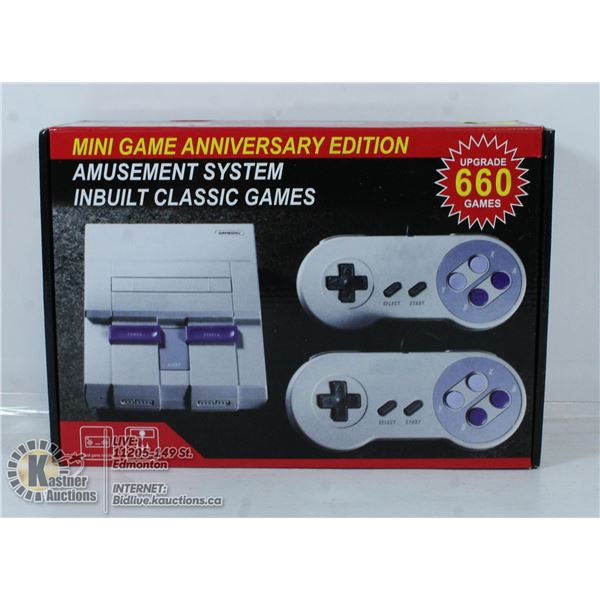 MINI GAME ANNIVERSARY EDITION AMUSEMENT SYSTEM