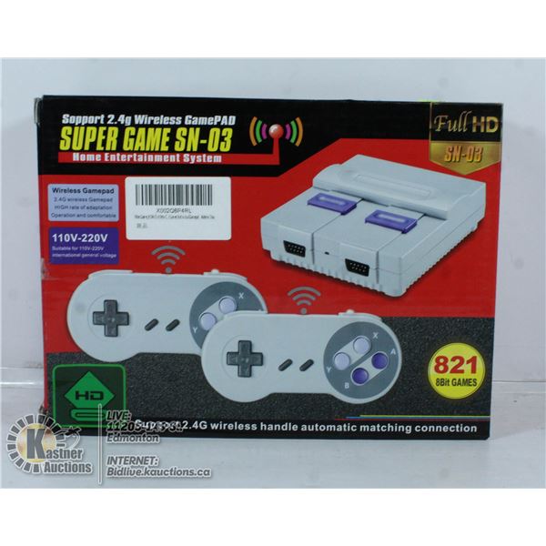 SUPER GAME SN-03 FULL HD ENTERTAINMENT SYSTEM