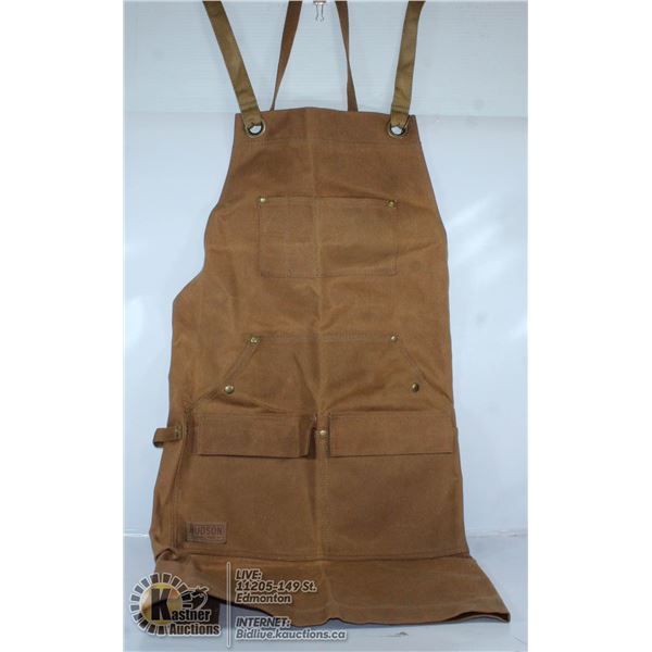 HUDSON DURABLE GOODS WAXED CANVAS WORK APRON