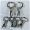 Image 1 : LOT OF 6 VICXE GRIP CLAMPS