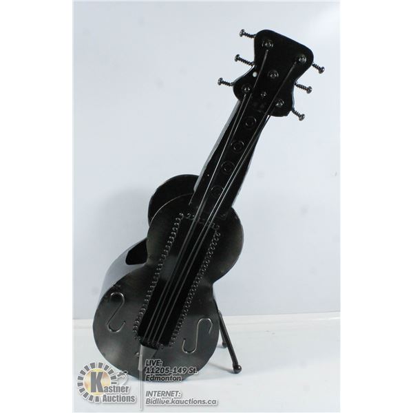 GUITAR SHAPED WINE HOLDER