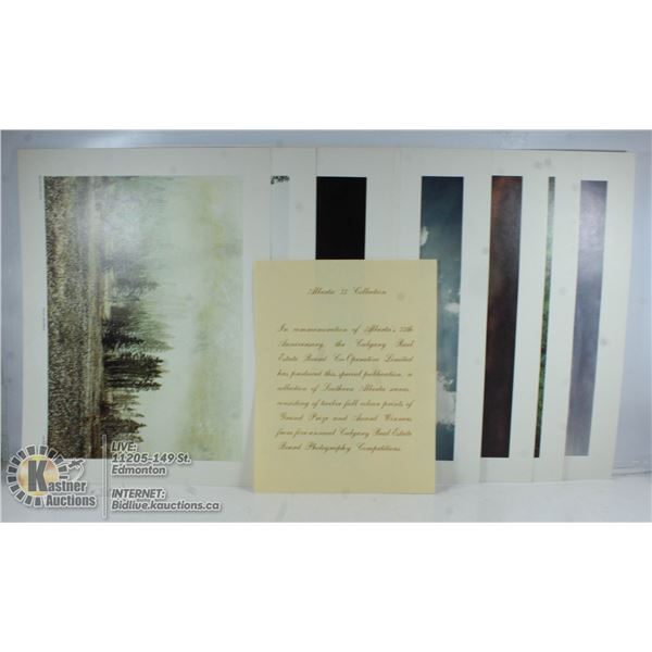 ALBERTA 75 LITHOGRAPH COLLECTION