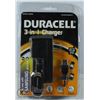 Image 1 : DURACELL 3 IN ONE CHARGER PACK