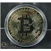 Image 1 : GOLD PLATED BITCOIN IN PROTECTIVE CASE