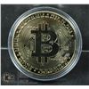 Image 1 : GOLD PLATED BITCOIN IN PROTECTIVE CASE