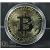 Image 1 : GOLD PLATED BITCOIN IN PROTECTIVE CASE
