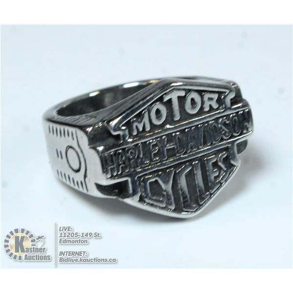 STAINLESS STEEL MENS "HARLEY DAVIDSON"