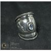 Image 1 : HANDMADE VINTAGE .925 STERLING CUFF RING