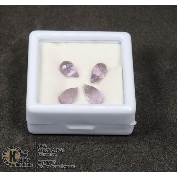 #203-PURPLE AMETHYST GEMSTONES 8.25ct