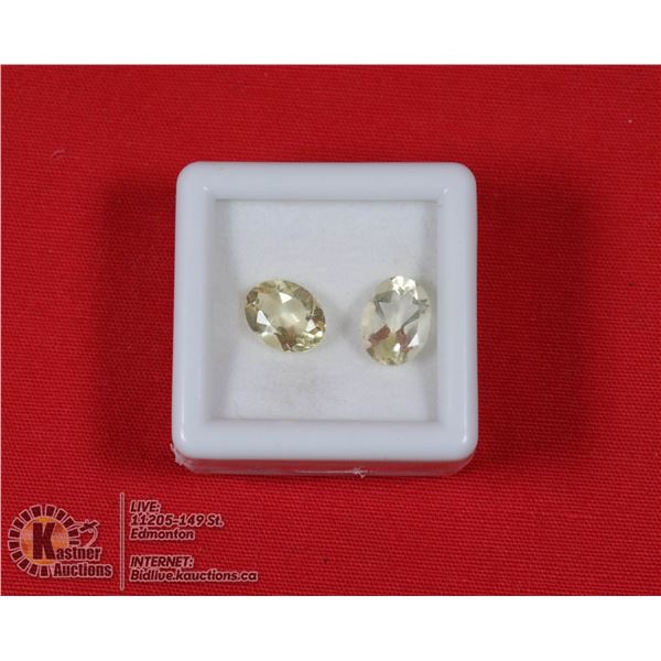#189-CITRINE GEMSTONES 7x  9mm 3.10ct