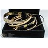 Image 1 : LOT OF BANGLE BRACELETS.