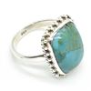Image 1 : 63TJ SILVER MUHAVE TURQUOISE RING