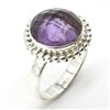Image 1 : 65TJ SILVER AMETHYST RING