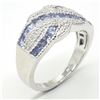 Image 1 : 88TJ SILVER TANZANITE RING
