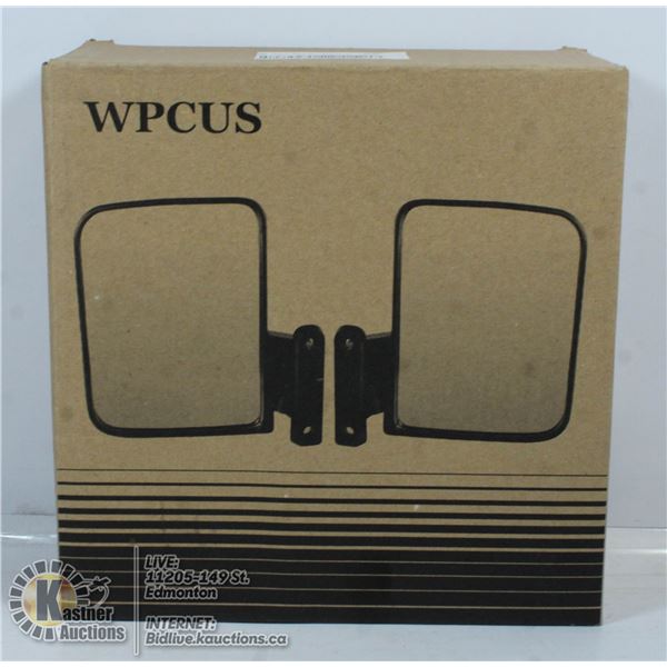 WPCUS GOLF CART SIDE MIRRORS