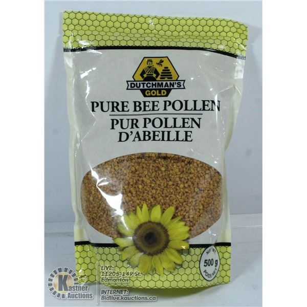 BAG OF PURE BEE POLLEN. 500G.