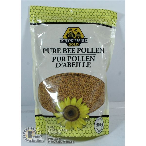 BAG OF PURE BEE POLLEN. 500G.