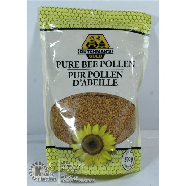 BAG OF PURE BEE POLLEN. 500G.