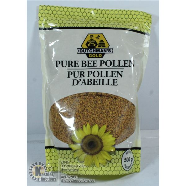 BAG OF PURE BEE POLLEN. 500G.