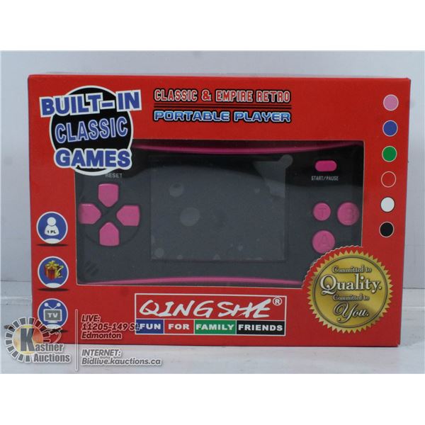 QING SHE CLASSIC BUILT IN GAMES SYSTEM.