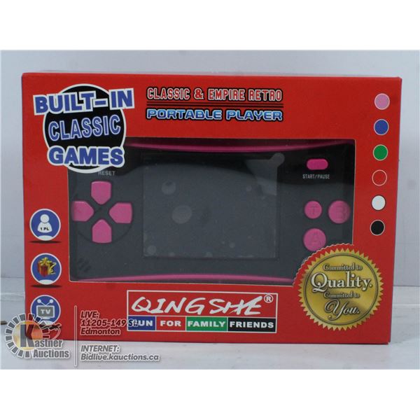 QING SHE CLASSIC BUILT IN GAMES SYSTEM.