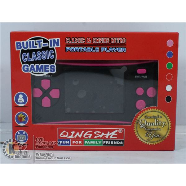 QING SHE CLASSIC BUILT IN GAMES SYSTEM.