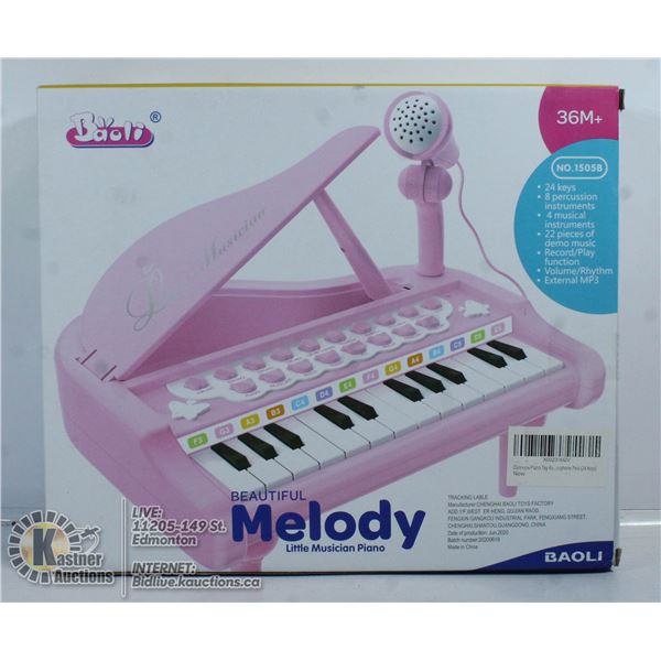 NEW BEAUTIFUL MELODY LITTLE MUSICIANS PIANO.