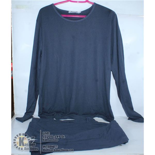 YINANIE MENS SIZE LARGE PJ SHIRT.