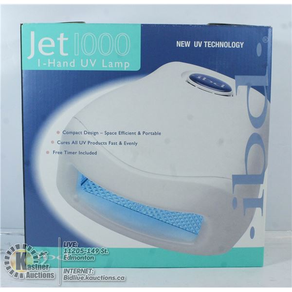 JET-1000 I-HAND UV LAMP.