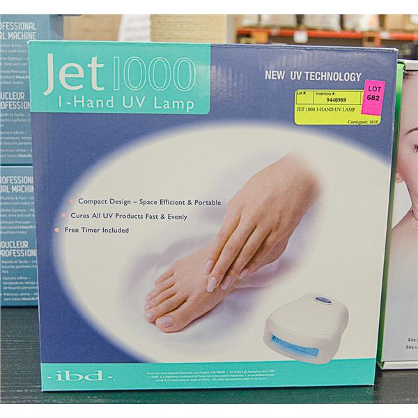 JET 1000 1-HAND UV LAMP