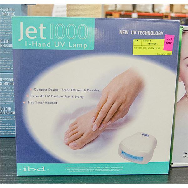 JET 1000 1-HAND UV LAMP