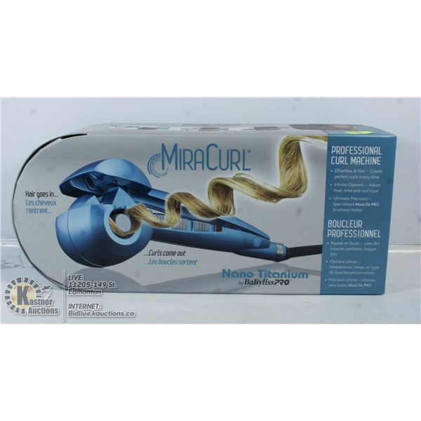 MIRACURL NANO TITANIUM CURLER.