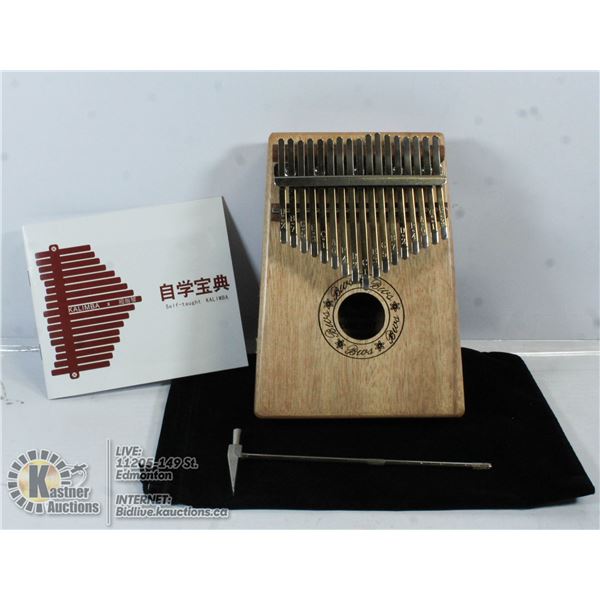 NEW 17 KEY KALIMBA THUMB PIANO.
