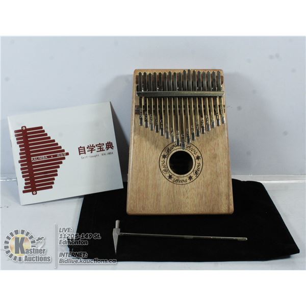 NEW 17 KEY KALIMBA THUMB PIANO.