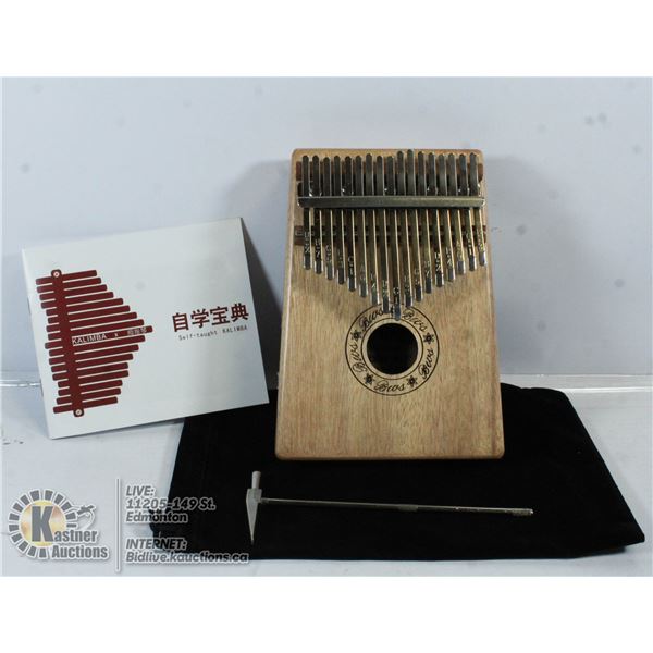 NEW 17 KEY KALIMBA THUMB PIANO.